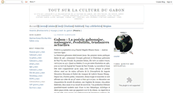 Desktop Screenshot of gaboncultura.blogspot.com