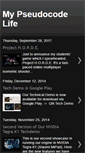 Mobile Screenshot of my-pseudocode-life.blogspot.com