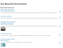 Tablet Screenshot of beautiful-environment.blogspot.com
