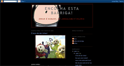 Desktop Screenshot of encolhaestabarriga.blogspot.com