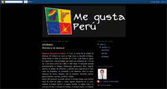 Desktop Screenshot of megustaperu.blogspot.com