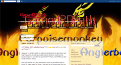 Desktop Screenshot of gamed2death.blogspot.com