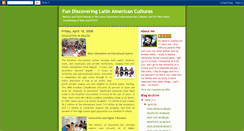 Desktop Screenshot of juanitalatinamericancultures.blogspot.com