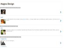 Tablet Screenshot of magnodesign.blogspot.com