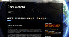 Desktop Screenshot of chezmorera.blogspot.com