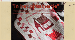 Desktop Screenshot of inhetopkamertje.blogspot.com
