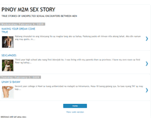 Tablet Screenshot of bisexualsandgayspinoystory.blogspot.com