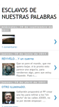 Mobile Screenshot of esclavosdenuestraspalabras.blogspot.com