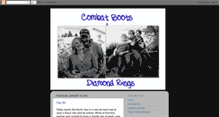Desktop Screenshot of combatbootsdiamonds.blogspot.com