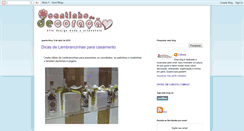 Desktop Screenshot of cantinhodadecoracaoedoartesanato.blogspot.com