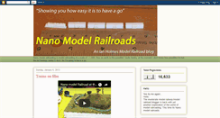 Desktop Screenshot of nanomodelrr.blogspot.com