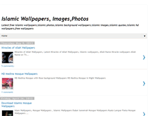 Tablet Screenshot of islamwallpaperz.blogspot.com