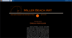 Desktop Screenshot of millerbeachart.blogspot.com