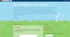 Desktop Screenshot of msbougheygrade3.blogspot.com