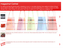 Tablet Screenshot of magazinulcorinei.blogspot.com
