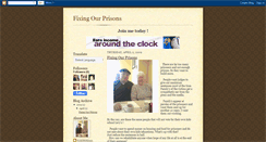 Desktop Screenshot of fixingourprisons.blogspot.com