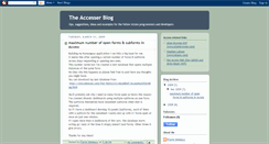 Desktop Screenshot of accesser.blogspot.com