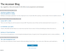 Tablet Screenshot of accesser.blogspot.com