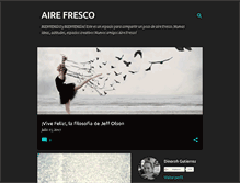 Tablet Screenshot of airefresco-dinorah.blogspot.com