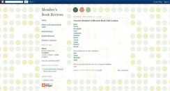 Desktop Screenshot of memberbrunchbookclublondon.blogspot.com