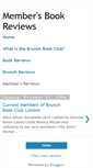 Mobile Screenshot of memberbrunchbookclublondon.blogspot.com