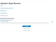 Tablet Screenshot of memberbrunchbookclublondon.blogspot.com
