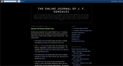 Desktop Screenshot of jfgonzalez.blogspot.com