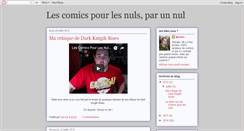 Desktop Screenshot of comicspourlesnuls.blogspot.com