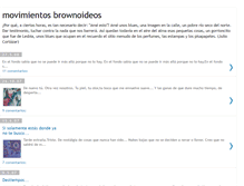 Tablet Screenshot of movimientosbrownoideos.blogspot.com