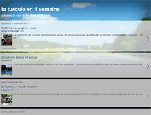 Tablet Screenshot of laturquieen1semaine.blogspot.com