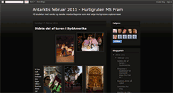 Desktop Screenshot of antarktistur.blogspot.com