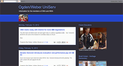 Desktop Screenshot of ogdenweber-uniserv.blogspot.com