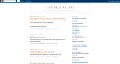 Desktop Screenshot of citybeatracine.blogspot.com