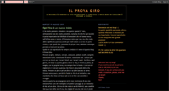 Desktop Screenshot of ilprovagiro.blogspot.com