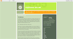 Desktop Screenshot of explorersarewe.blogspot.com