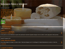 Tablet Screenshot of benesserefisicoeinteriore.blogspot.com