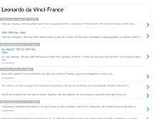 Tablet Screenshot of france-vinci.blogspot.com