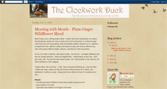 Desktop Screenshot of clockworkduck.blogspot.com