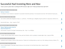 Tablet Screenshot of dfwinvestments.blogspot.com