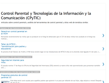 Tablet Screenshot of controlpaterno.blogspot.com
