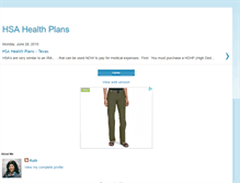 Tablet Screenshot of hsaplans.blogspot.com