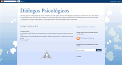 Desktop Screenshot of dialogospsicologicos.blogspot.com