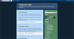 Desktop Screenshot of codingwithautoit.blogspot.com