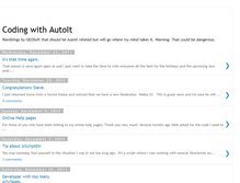Tablet Screenshot of codingwithautoit.blogspot.com