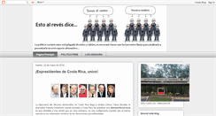 Desktop Screenshot of estoalrevesdice.blogspot.com