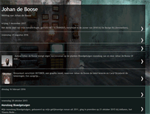 Tablet Screenshot of johandeboose.blogspot.com