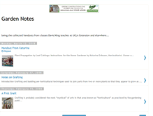 Tablet Screenshot of lagardennotes.blogspot.com