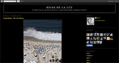 Desktop Screenshot of hijas-de-la-luz.blogspot.com