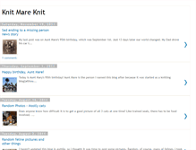 Tablet Screenshot of knitmareknit.blogspot.com
