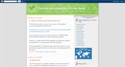 Desktop Screenshot of lostliberal.blogspot.com
